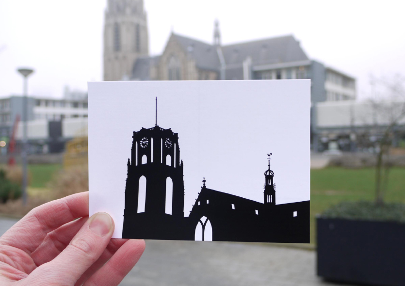 postcard of Laurenskerk by WUUDY