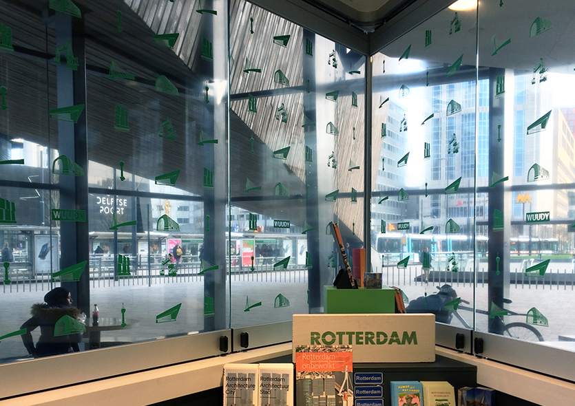 Rotterdam Info Window Stickers by WUUDY