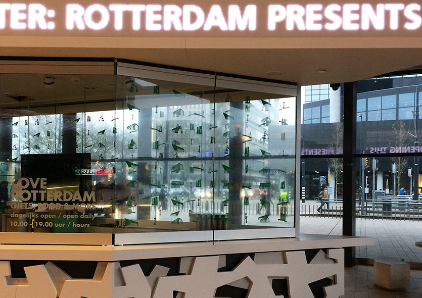 Rotterdam Info Window Stickers by WUUDY